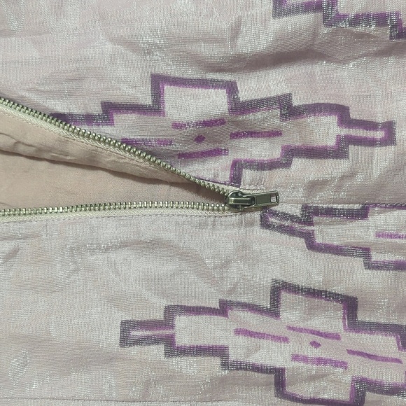 Free People Sleeveless Floral Mini Dress, Color Pearl Gray Size XS - Picture 10 of 14